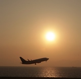 夕日３