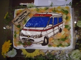 救急車ケーキ